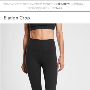 Athleta Elation Crop Leggings